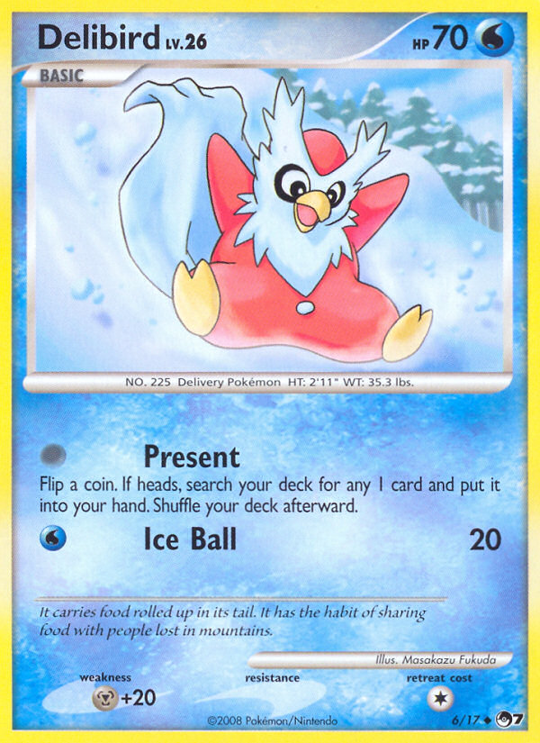 Delibird (6/17) [POP Series 7] | Eastridge Sports Cards & Games