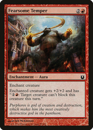 Fearsome Temper [Born of the Gods] | Eastridge Sports Cards & Games