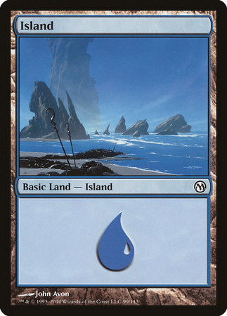 Island (99) [Duels of the Planeswalkers] | Eastridge Sports Cards & Games