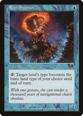 Reef Shaman [Apocalypse] | Eastridge Sports Cards & Games