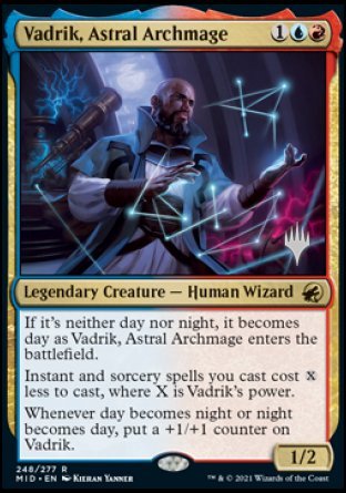 Vadrik, Astral Archmage (Promo Pack) [Innistrad: Midnight Hunt Promos] | Eastridge Sports Cards & Games