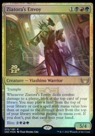 Ziatora's Envoy [Streets of New Capenna Prerelease Promos] | Eastridge Sports Cards & Games