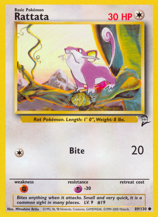 Rattata (89/130) [Base Set 2] | Eastridge Sports Cards & Games