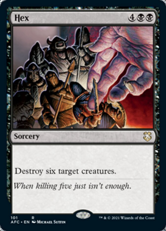Hex [Dungeons & Dragons: Adventures in the Forgotten Realms Commander] | Eastridge Sports Cards & Games