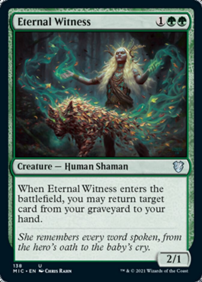 Eternal Witness [Innistrad: Midnight Hunt Commander] | Eastridge Sports Cards & Games