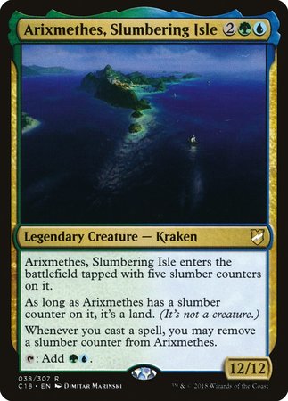 Arixmethes, Slumbering Isle [Commander 2018] | Eastridge Sports Cards & Games