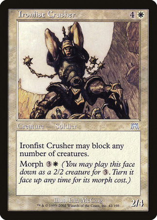 Ironfist Crusher [Onslaught] | Eastridge Sports Cards & Games