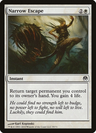 Narrow Escape [Duel Decks: Phyrexia vs. the Coalition] | Eastridge Sports Cards & Games