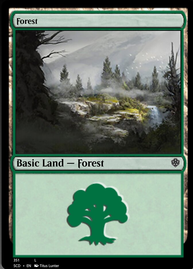 Forest (351) [Starter Commander Decks] | Eastridge Sports Cards & Games