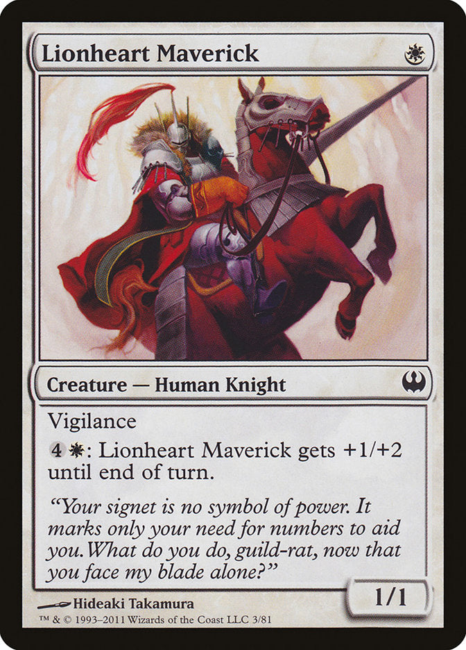 Lionheart Maverick [Duel Decks: Knights vs. Dragons] | Eastridge Sports Cards & Games