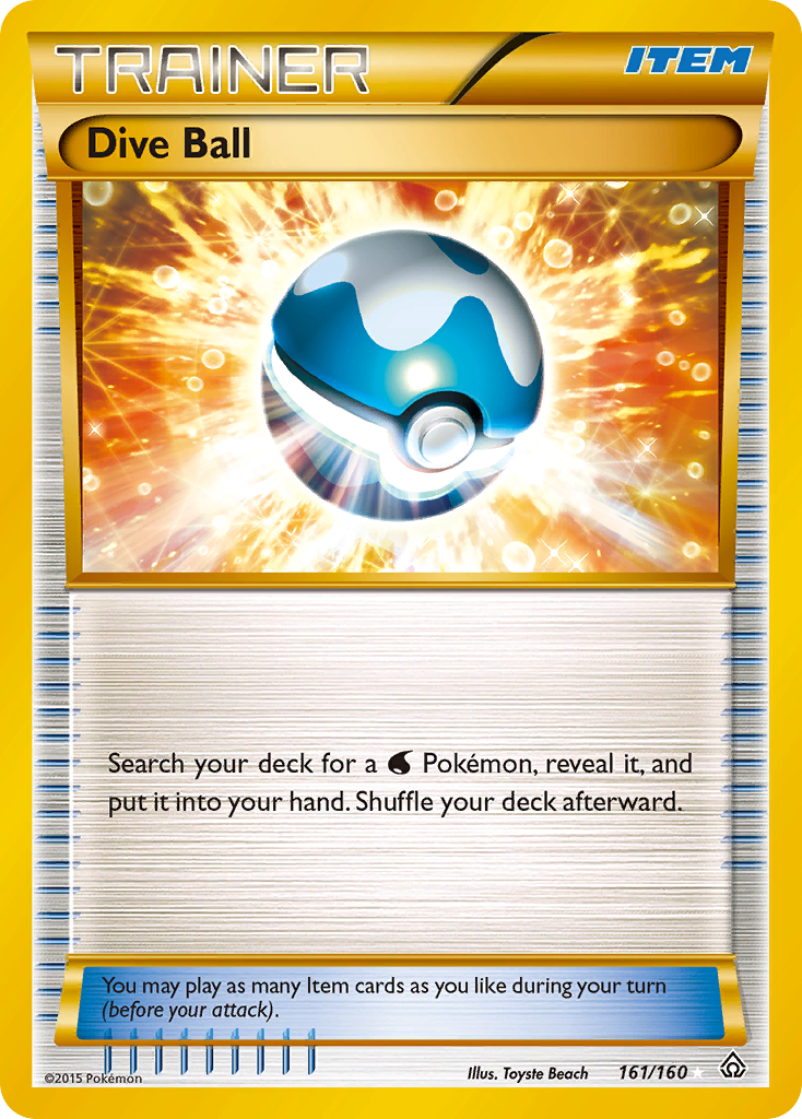 Dive Ball (161/160) [XY: Primal Clash] | Eastridge Sports Cards & Games