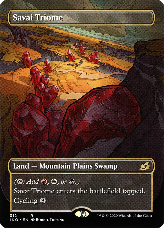 Savai Triome (Showcase) [Ikoria: Lair of Behemoths] | Eastridge Sports Cards & Games