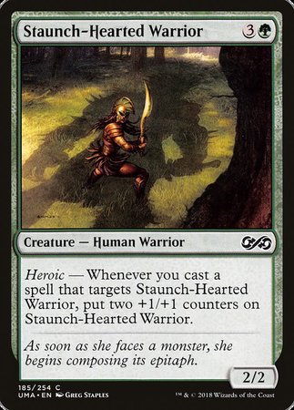 Staunch-Hearted Warrior [Ultimate Masters] | Eastridge Sports Cards & Games