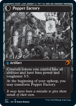 Poppet Stitcher // Poppet Factory [Innistrad: Double Feature] | Eastridge Sports Cards & Games