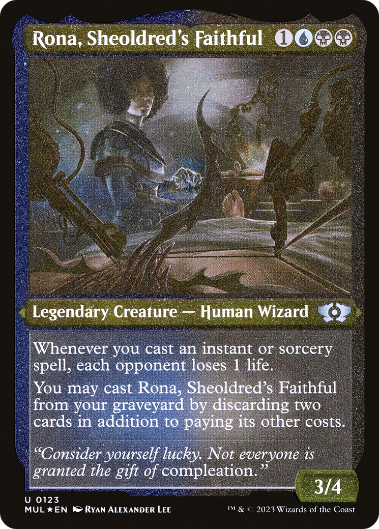 Rona, Sheoldred's Faithful (Foil Etched) [Multiverse Legends] | Eastridge Sports Cards & Games