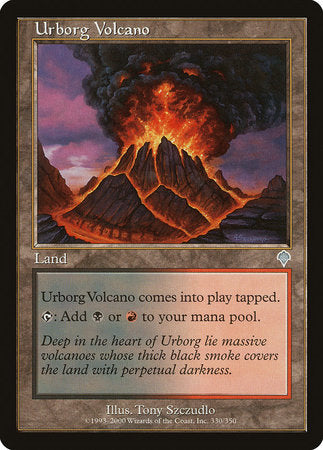 Urborg Volcano [Invasion] | Eastridge Sports Cards & Games