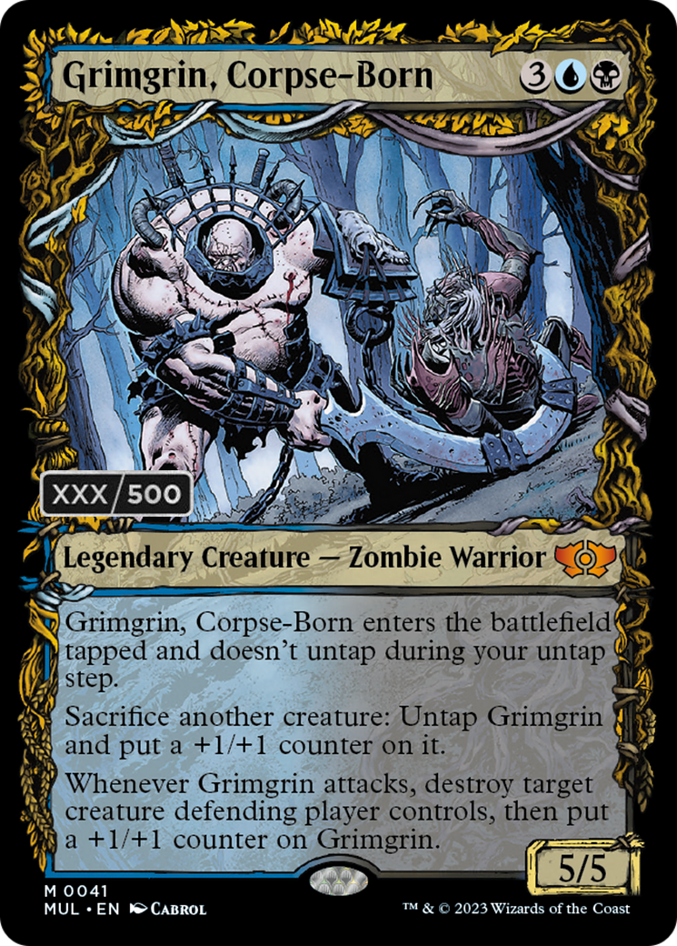 Grimgrin, Corpse-Born (Serialized) [Multiverse Legends] | Eastridge Sports Cards & Games