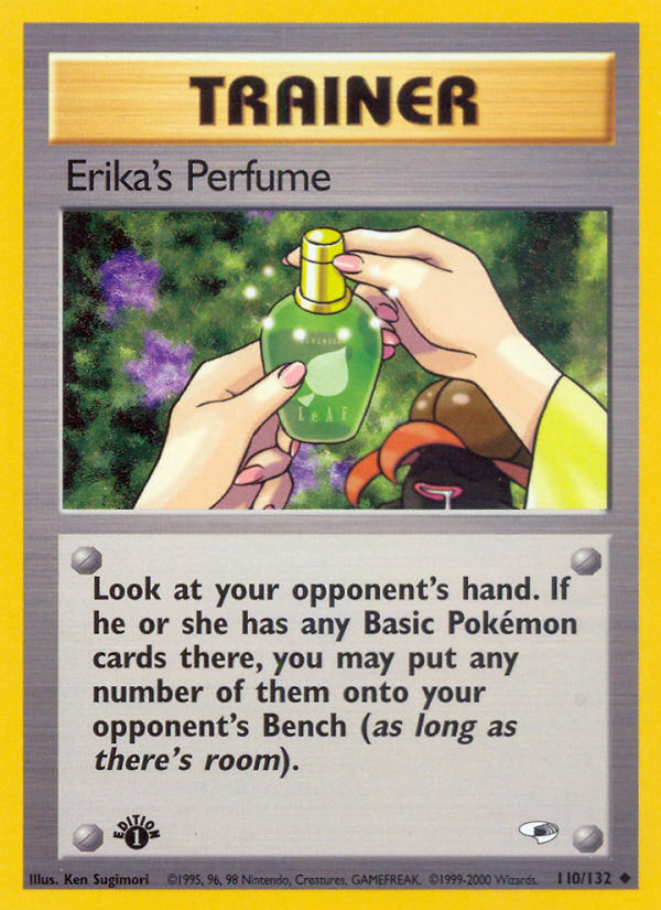 Erika's Perfume (110/132) [Gym Heroes 1st Edition] | Eastridge Sports Cards & Games