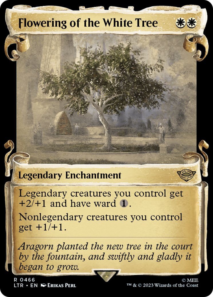 Flowering of the White Tree [The Lord of the Rings: Tales of Middle-Earth Showcase Scrolls] | Eastridge Sports Cards & Games