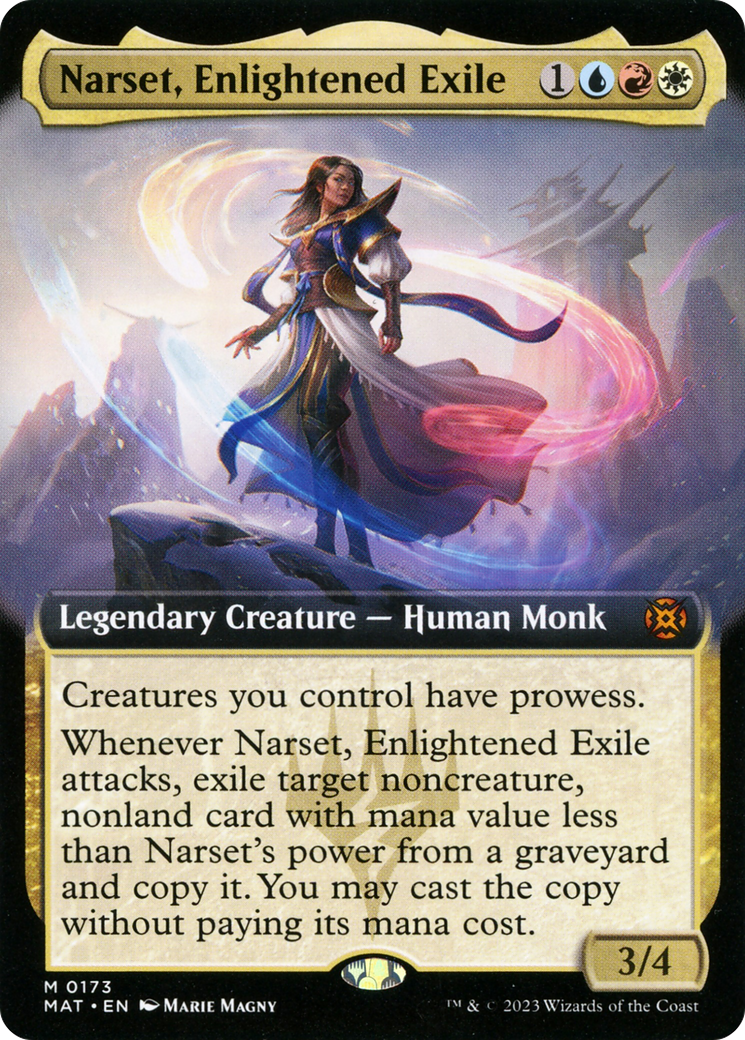 Narset, Enlightened Exile (Extended Art) [March of the Machine: The Aftermath] | Eastridge Sports Cards & Games