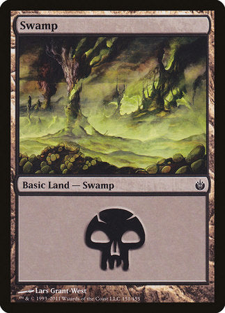 Swamp (151) [Mirrodin Besieged] | Eastridge Sports Cards & Games