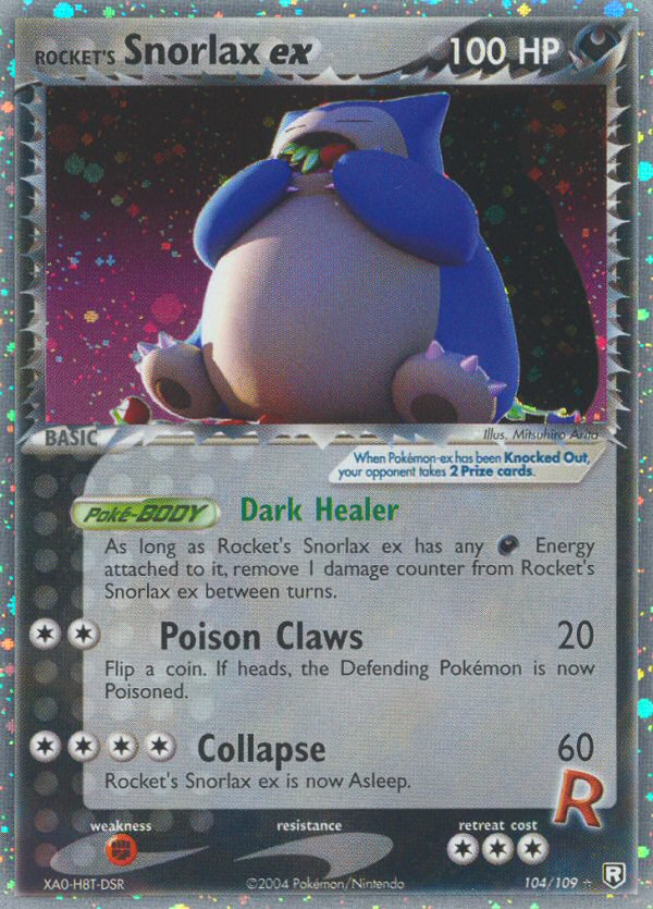 Rocket's Snorlax ex (104/109) [EX: Team Rocket Returns] | Eastridge Sports Cards & Games