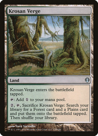 Krosan Verge [Archenemy] | Eastridge Sports Cards & Games