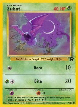 Zubat (70/82) [Team Rocket Unlimited] | Eastridge Sports Cards & Games