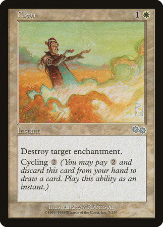 Clear [Urza's Saga] | Eastridge Sports Cards & Games