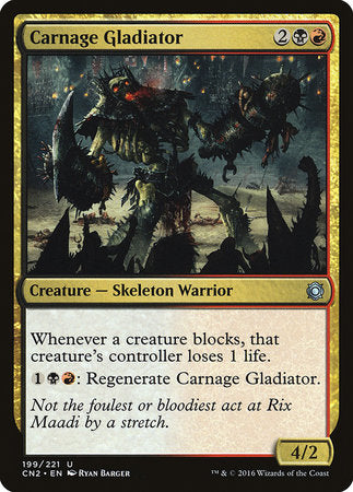 Carnage Gladiator [Conspiracy: Take the Crown] | Eastridge Sports Cards & Games