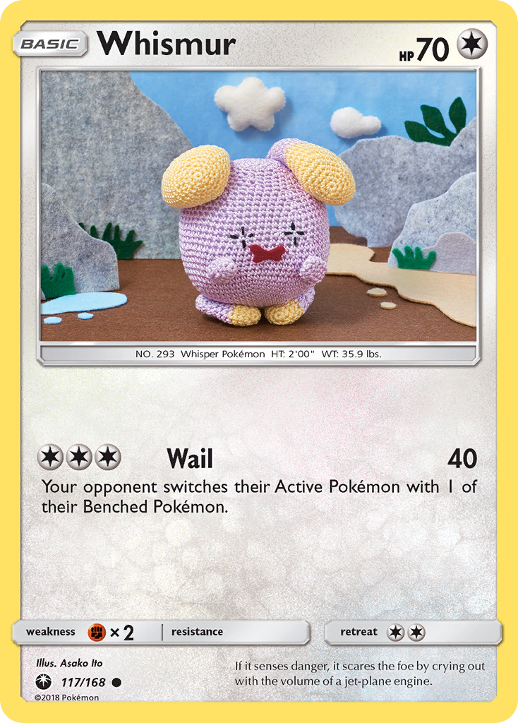 Whismur (117/168) [Sun & Moon: Celestial Storm] | Eastridge Sports Cards & Games