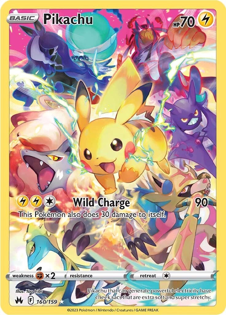 Pikachu (160/159) (Secret) [Sword & Shield: Crown Zenith] | Eastridge Sports Cards & Games