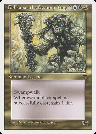 Sol'kanar the Swamp King [Chronicles] | Eastridge Sports Cards & Games