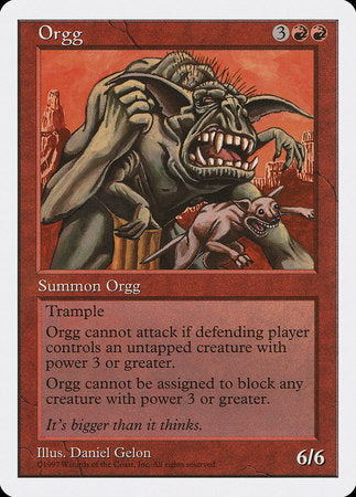 Orgg [Fifth Edition] | Eastridge Sports Cards & Games