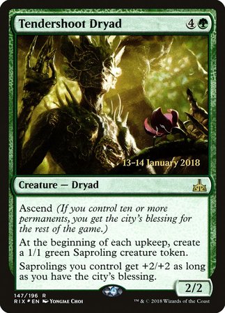 Tendershoot Dryad [Rivals of Ixalan Promos] | Eastridge Sports Cards & Games