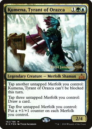 Kumena, Tyrant of Orazca [Rivals of Ixalan Promos] | Eastridge Sports Cards & Games