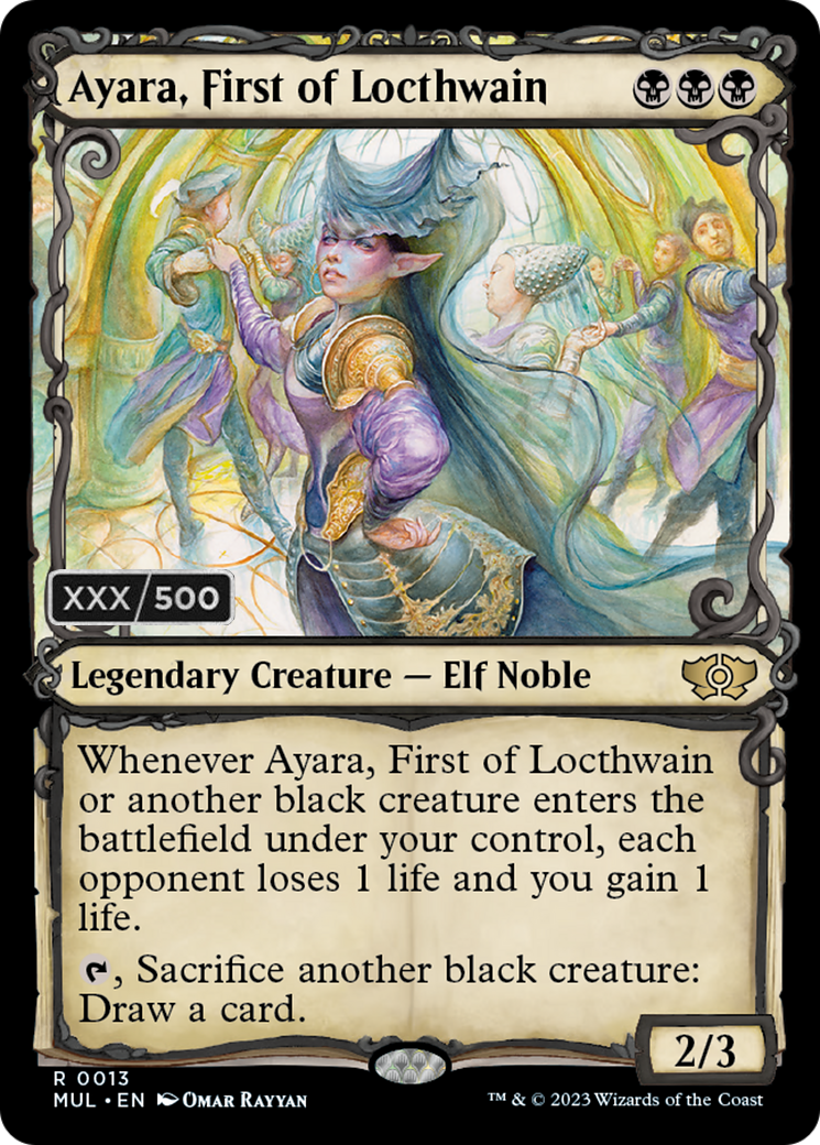 Ayara, First of Locthwain (Serialized) [Multiverse Legends] | Eastridge Sports Cards & Games