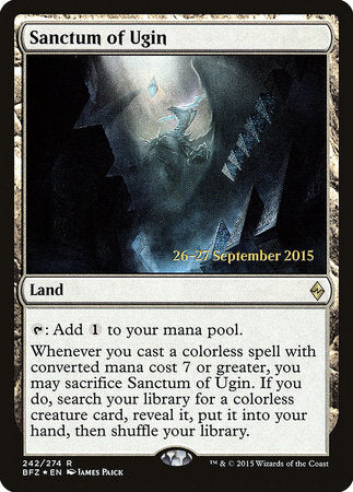 Sanctum of Ugin [Battle for Zendikar Promos] | Eastridge Sports Cards & Games