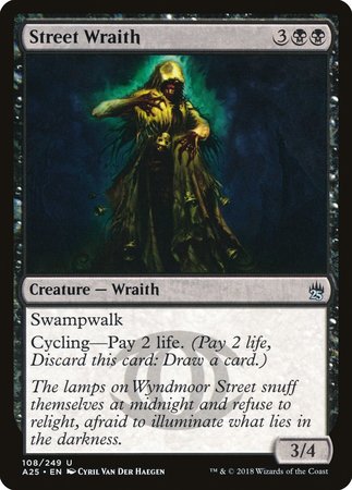 Street Wraith [Masters 25] | Eastridge Sports Cards & Games