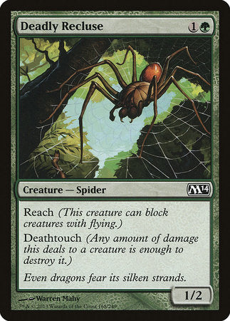 Deadly Recluse [Magic 2014] | Eastridge Sports Cards & Games