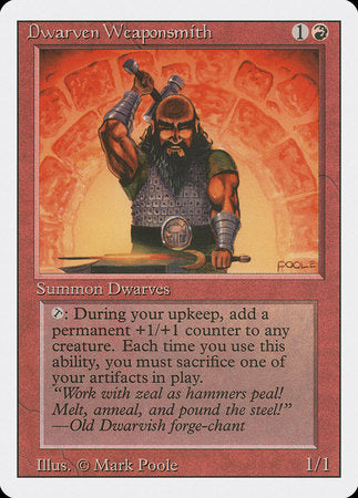 Dwarven Weaponsmith [Revised Edition] | Eastridge Sports Cards & Games