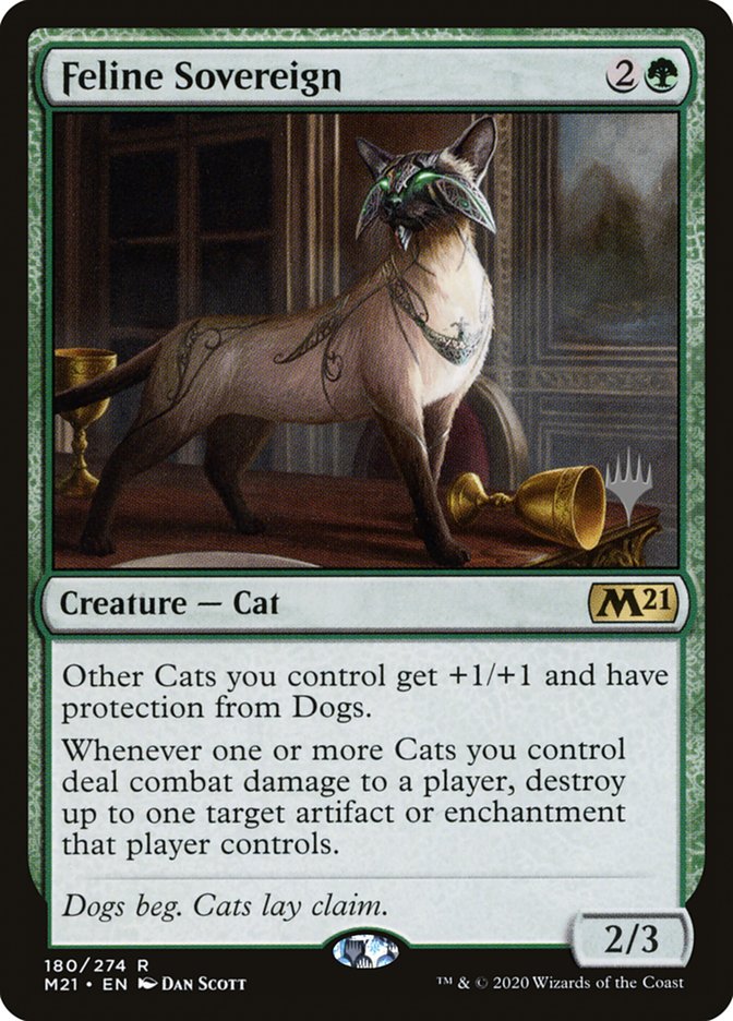 Feline Sovereign (Promo Pack) [Core Set 2021 Promos] | Eastridge Sports Cards & Games