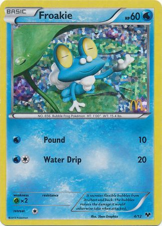 Froakie (4/12) [McDonald's Promos: 2014 Collection] | Eastridge Sports Cards & Games