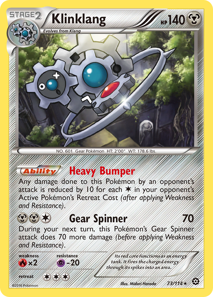 Klinklang (73/114) [XY: Steam Siege] | Eastridge Sports Cards & Games