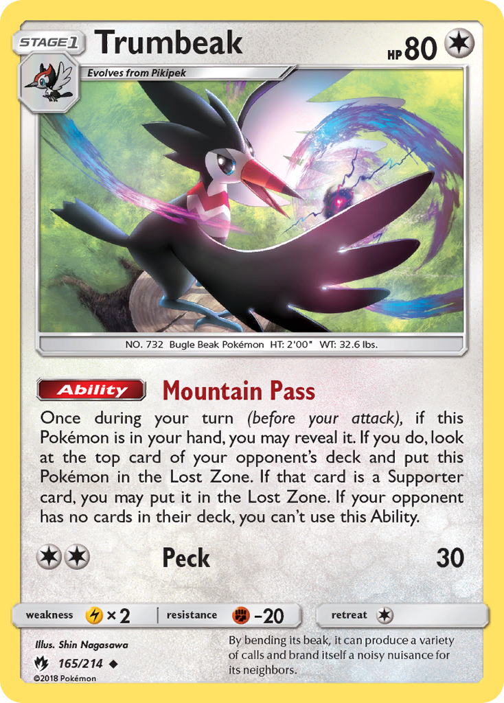 Trumbeak (165/214) [Sun & Moon: Lost Thunder] | Eastridge Sports Cards & Games