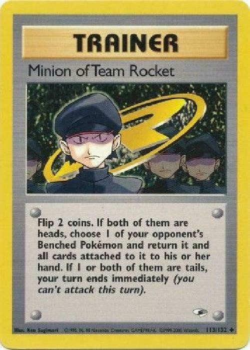 Minion of Team Rocket (113/132) [Gym Heroes Unlimited] | Eastridge Sports Cards & Games