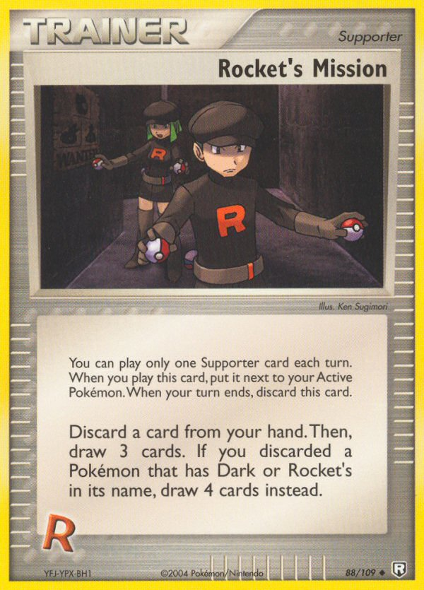 Rocket's Mission (88/109) [EX: Team Rocket Returns] | Eastridge Sports Cards & Games
