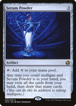 Serum Powder [Iconic Masters] | Eastridge Sports Cards & Games