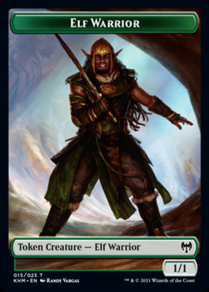 Elf Warrior Token [Kaldheim] | Eastridge Sports Cards & Games