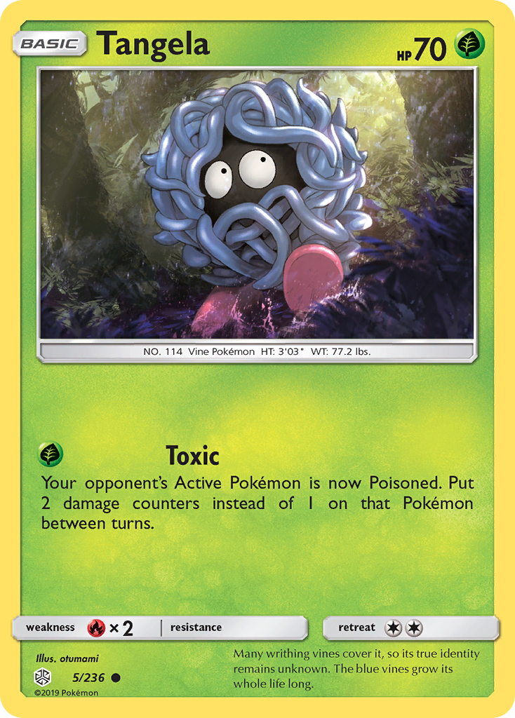 Tangela (5/236) [Sun & Moon: Cosmic Eclipse] | Eastridge Sports Cards & Games